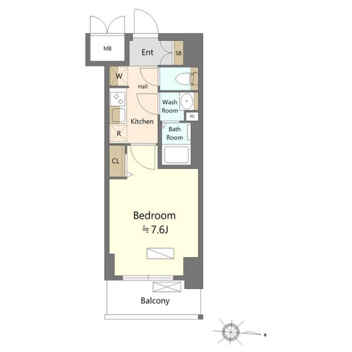 SHOKEN Residence名古屋<太閤通>の間取り