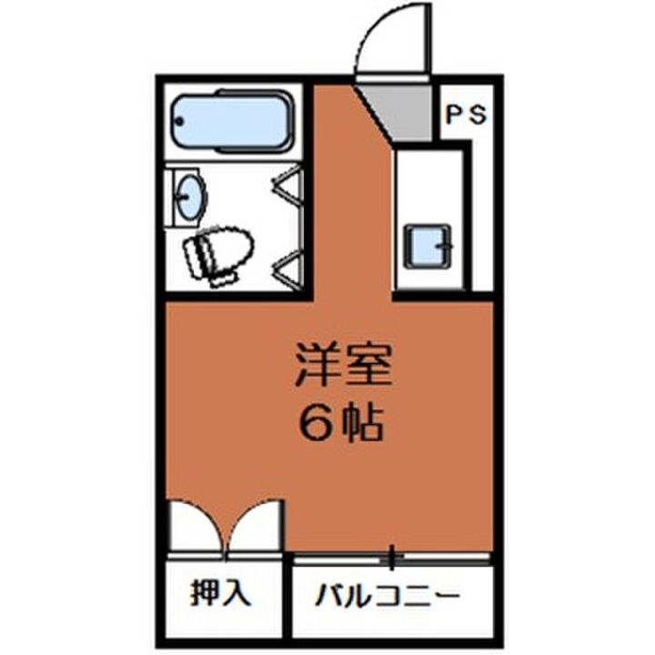 J2ビル4Cの間取り