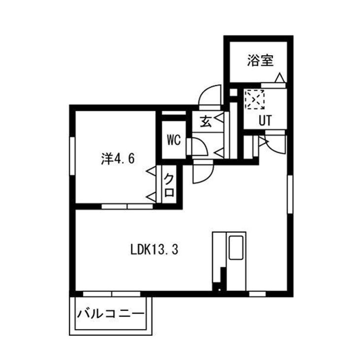 Precious庄内通の間取り