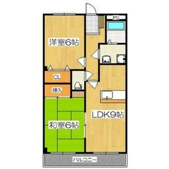 レナジア久地野の間取り