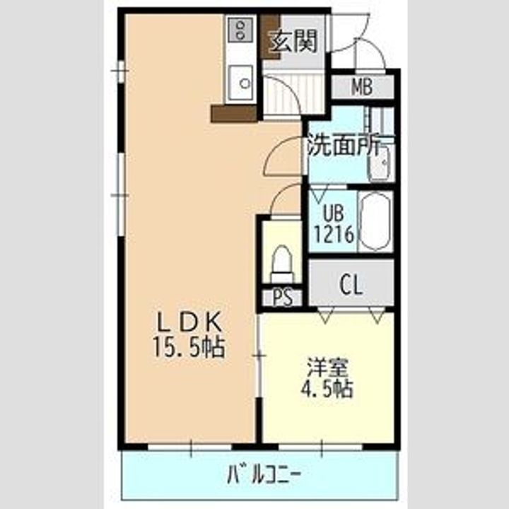 アネーロ城山の間取り