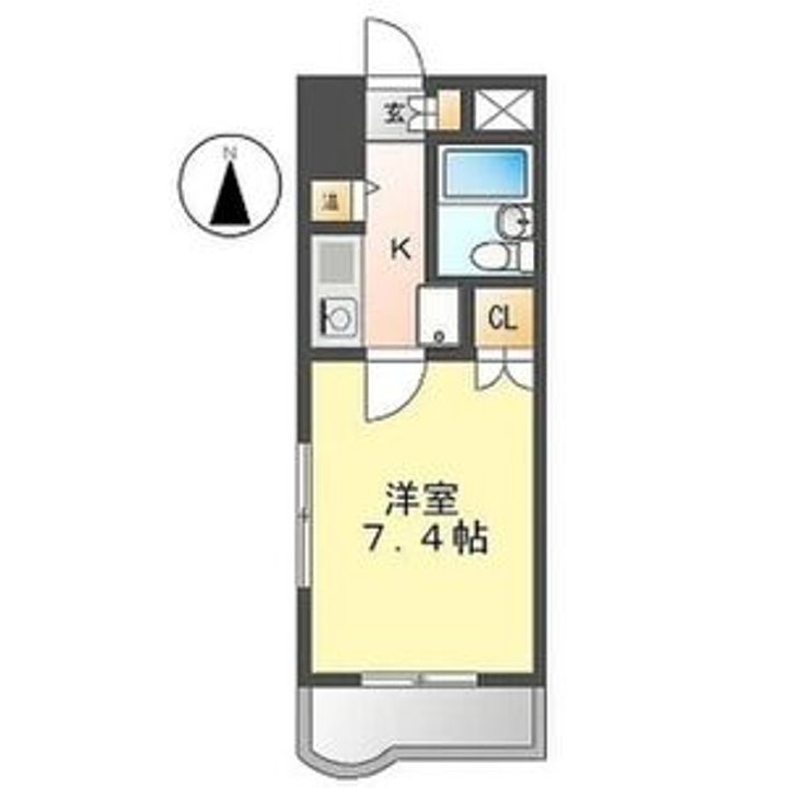 シーズンコート本陣駅前502の間取り