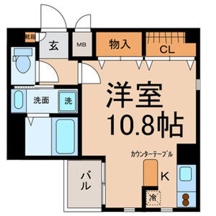 鳥居西アベニューの間取り