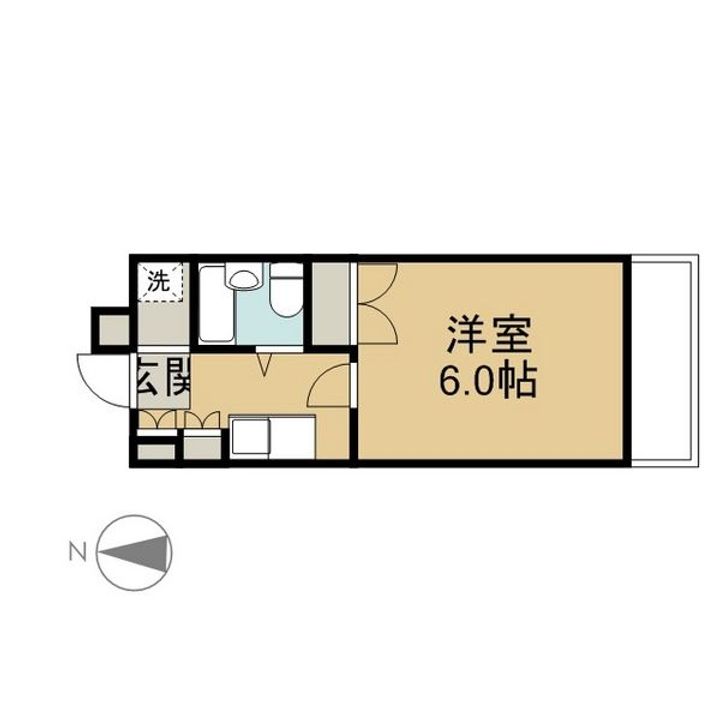 CASA NOAH名古屋マンションII222の間取り