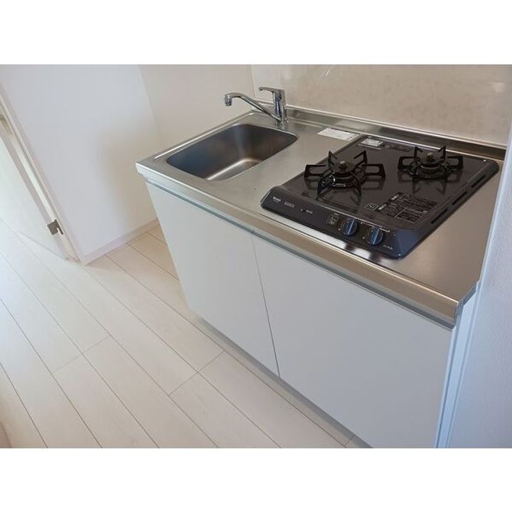 ミモザ矢田(10/1〜名称変更 旧名称 メイクスR矢田Ⅱ)302のキッチン