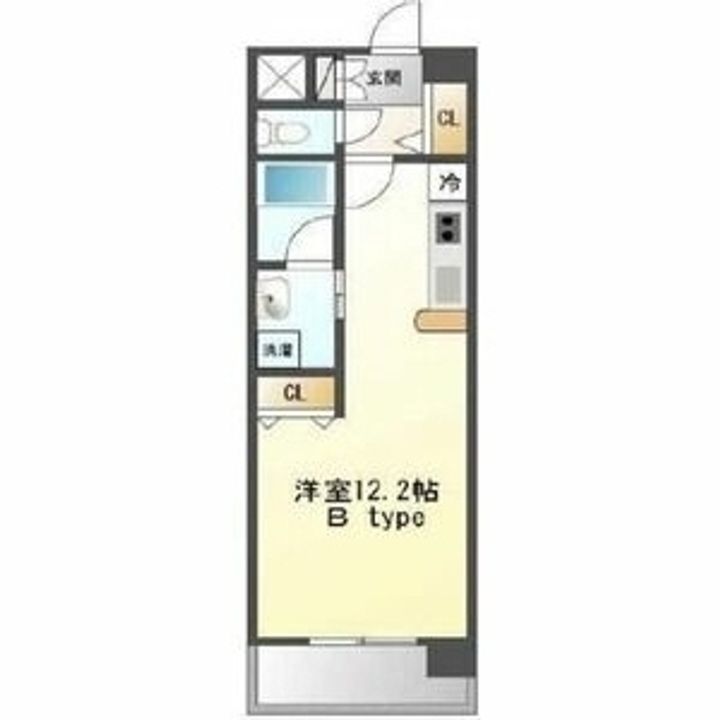 プレシャス代官の間取り