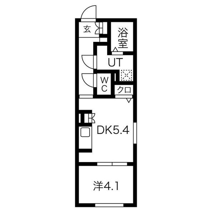 クレストタップ大曽根の間取り