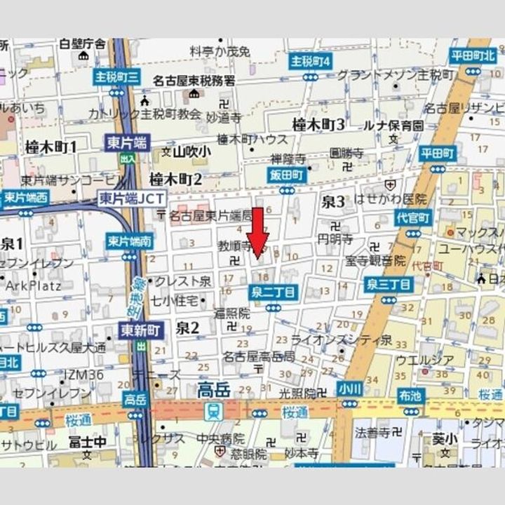 ロアール泉の地図