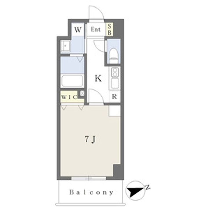プレイズシード車道アベニューの間取り
