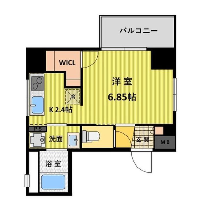 Casa Avenue Ikeshitaの間取り