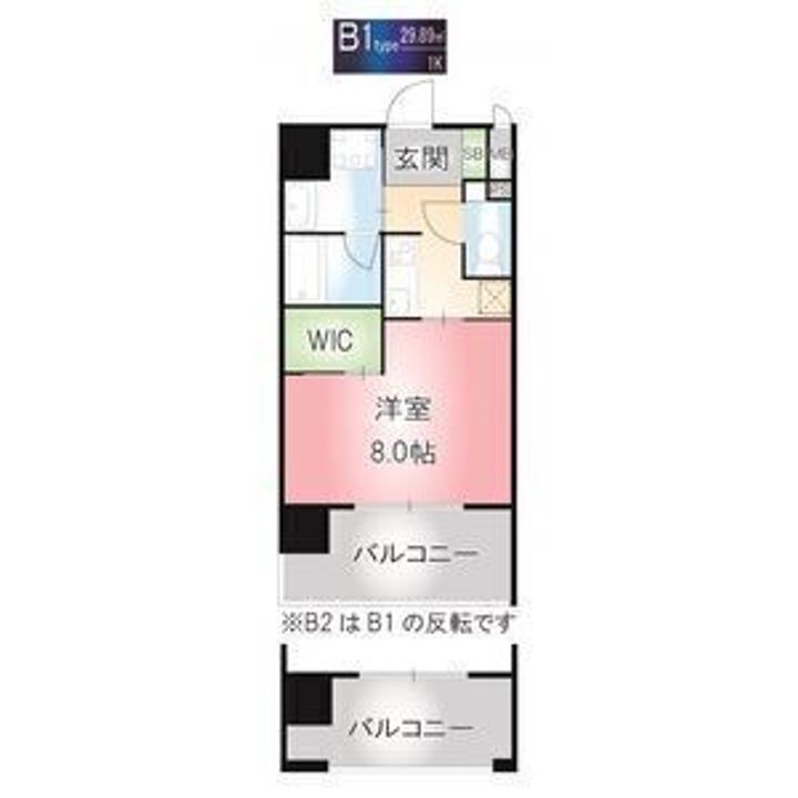 CELE STATION0504の間取り