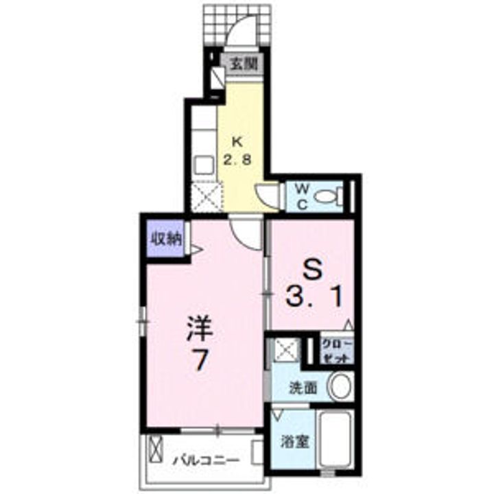 シャンポール潮見が丘の間取り
