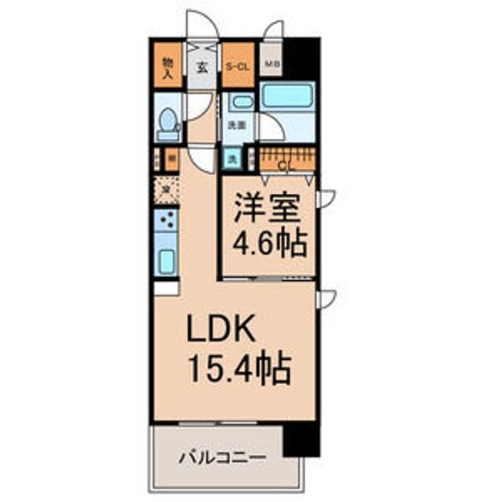 Lien de izumiの間取り