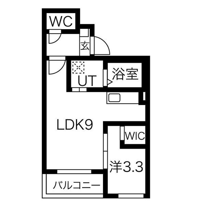 MOVE本陣GRANDEの間取り