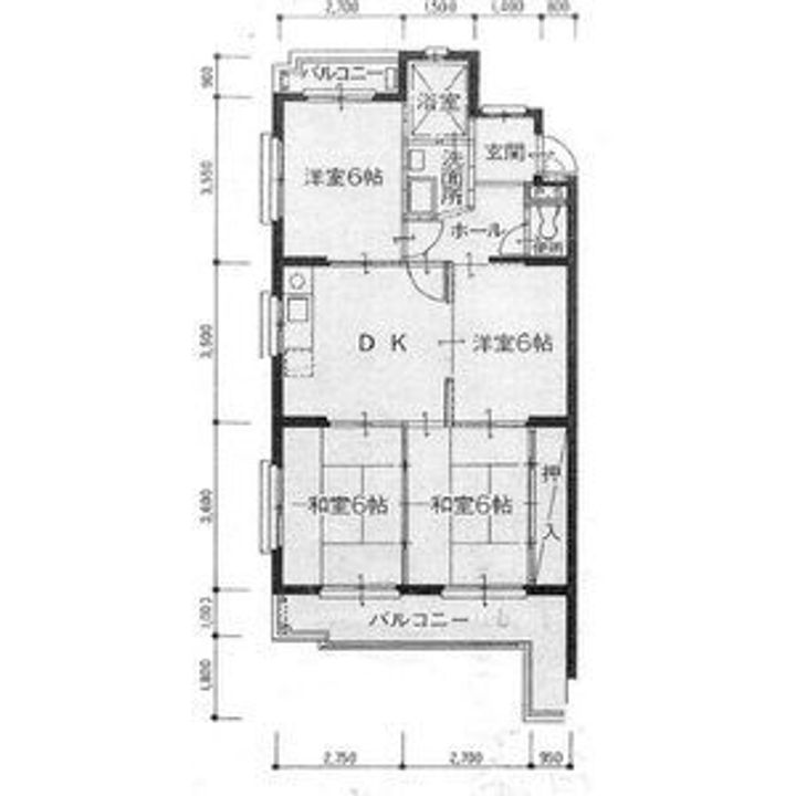 フィラアルタ左京山103の間取り