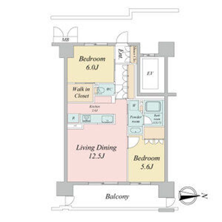 ラフィシア上前津(Rafficia Kamimaezu)0904の間取り