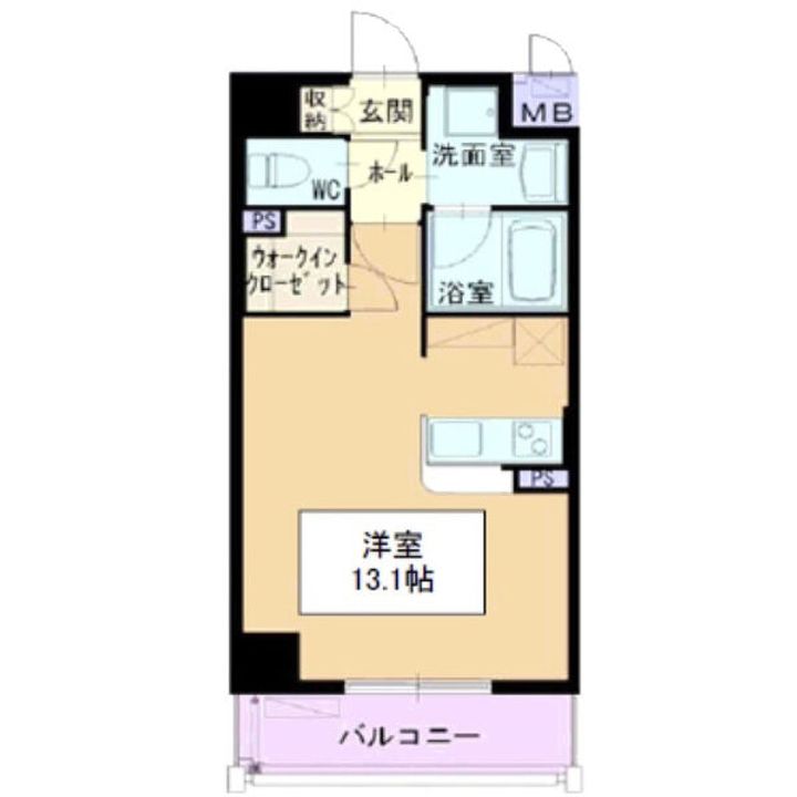 フォレル203の間取り