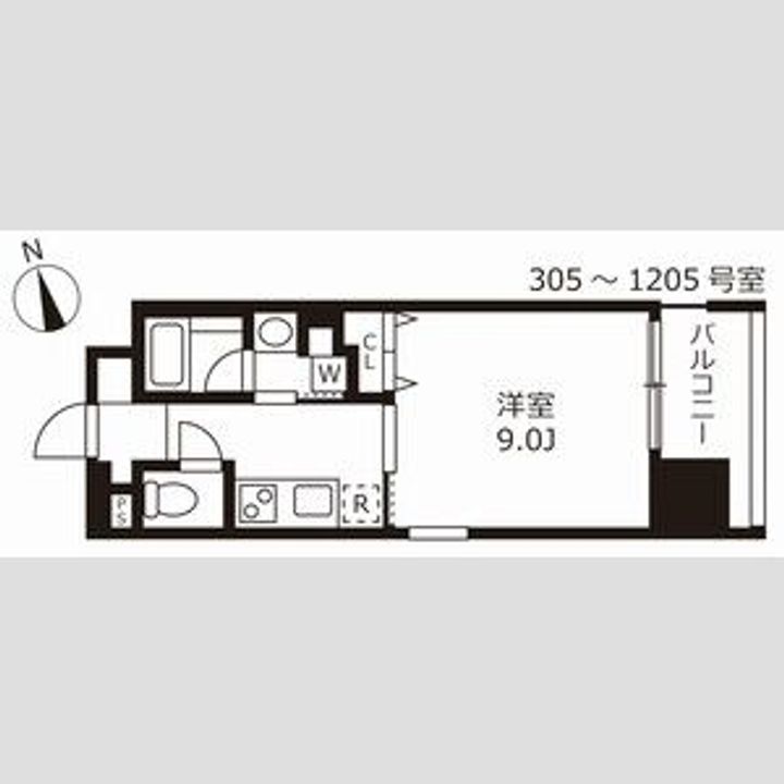花の木ライズの間取り
