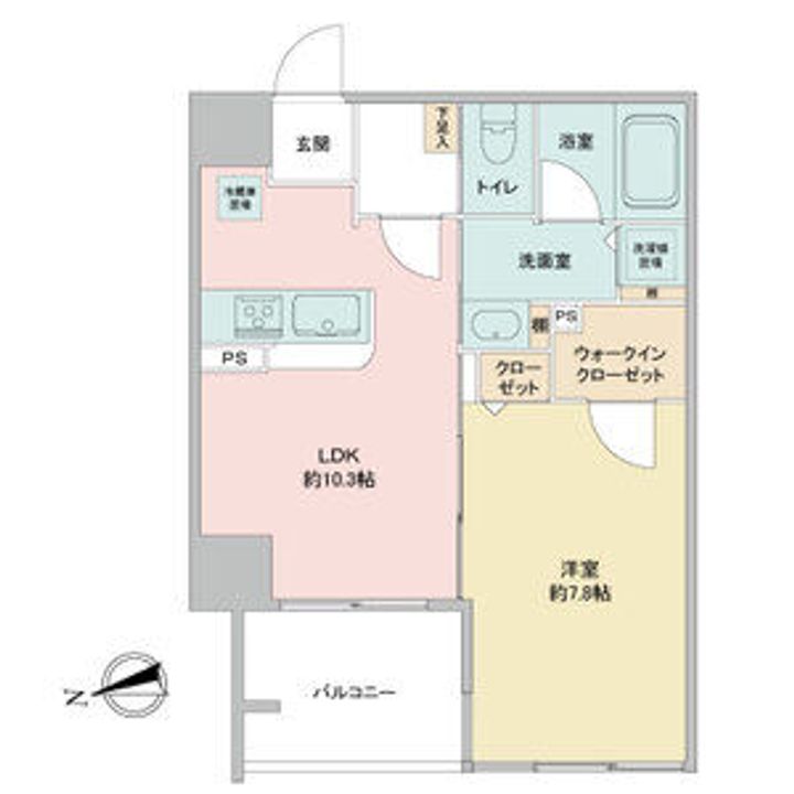 さくらHillsリバーサイドWESTの間取り