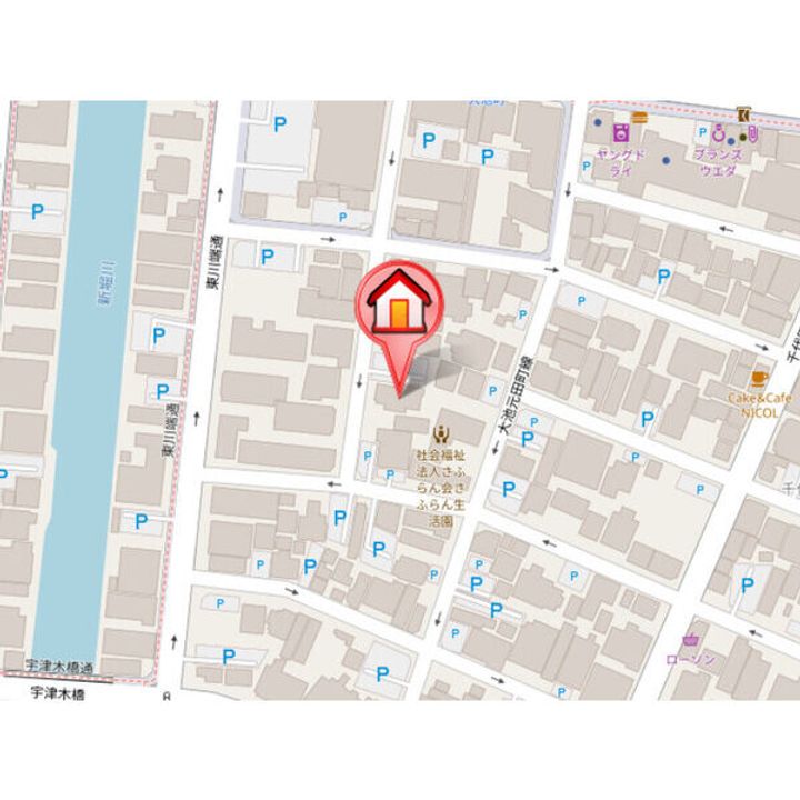 プレサンス上前津リラシス502の地図