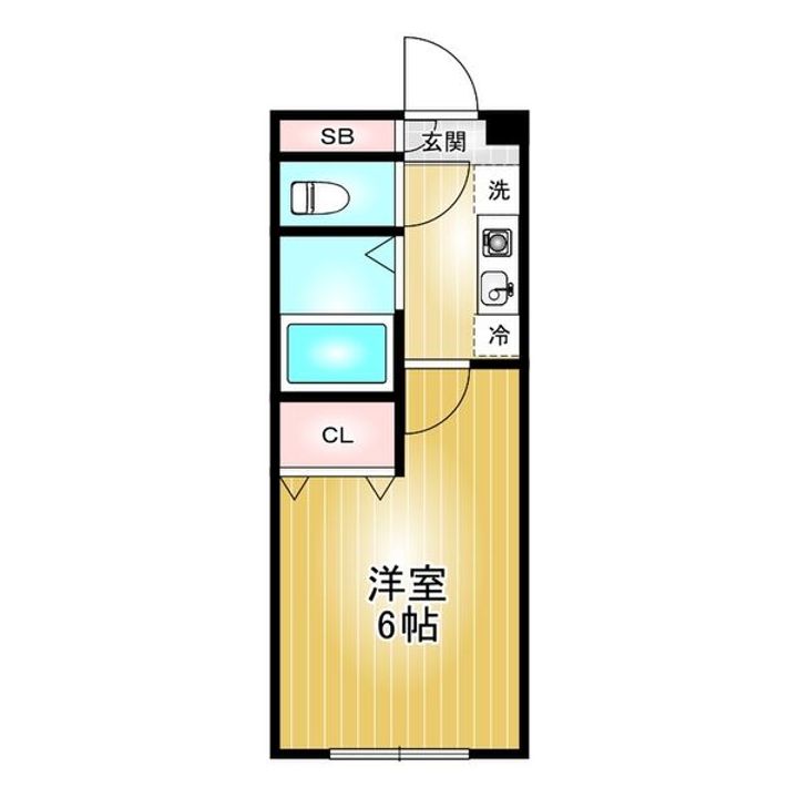 メゾン・ド・ソネット302の間取り