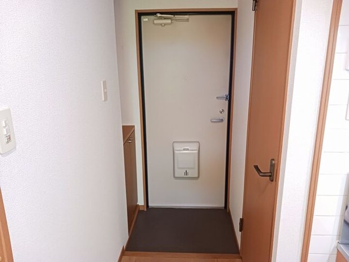 鹿児島県鹿児島市新屋敷町(マンション)の賃貸物件の玄関
