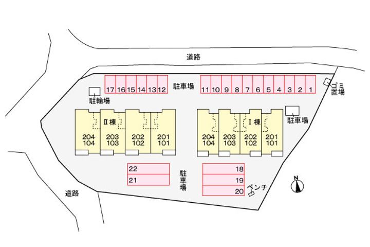 鹿児島県鹿児島市吉野町(アパート)の賃貸物件のその他画像