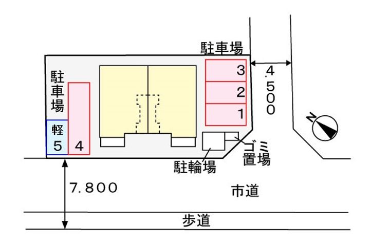 鹿児島県鹿児島市桜ヶ丘2丁目(アパート)の賃貸物件のその他画像