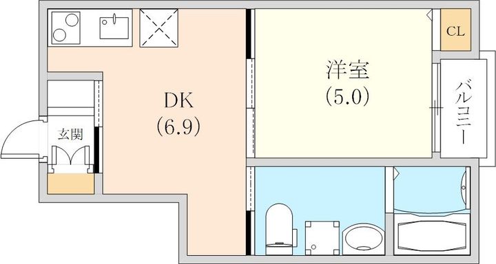 BowLong Hamazoe2101の間取り