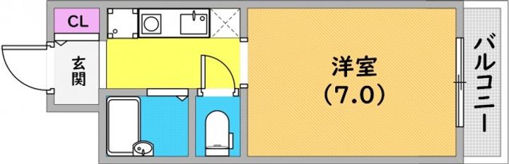21東灘302の間取り