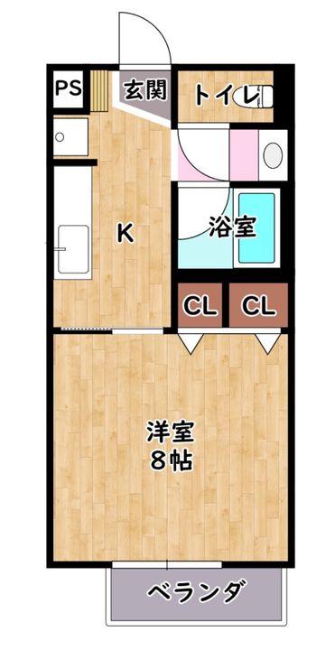 レジデンスメリディオの間取り