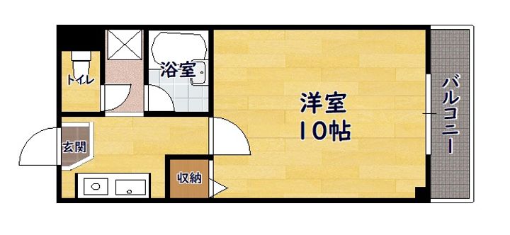 コンフォートハウス長浜Ⅱの間取り