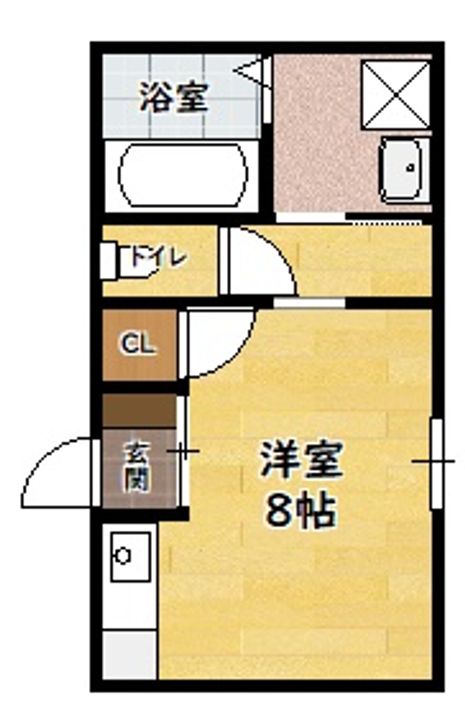 プロムナード201の間取り