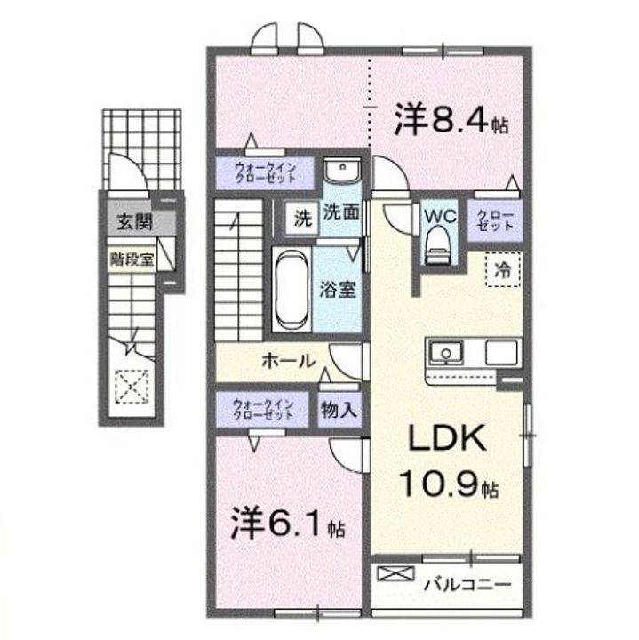カーサ・彩の間取り