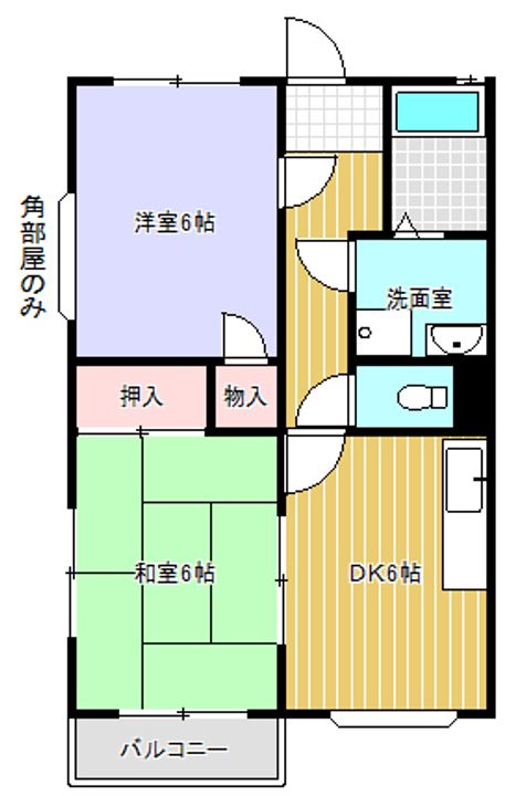 滋賀県甲賀市甲南町新治の賃貸アパートの間取り