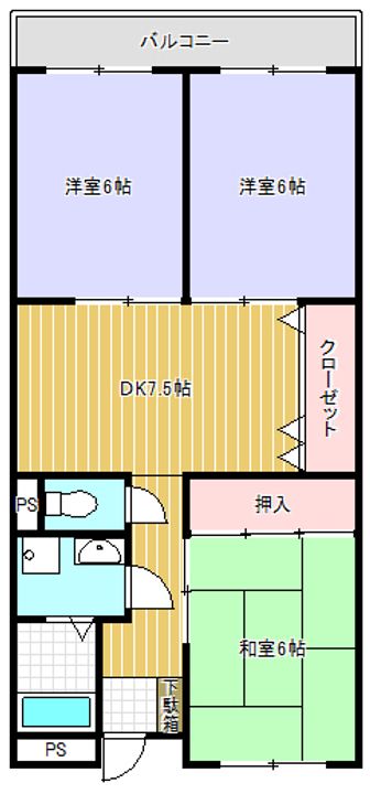 パストラルコートの間取り