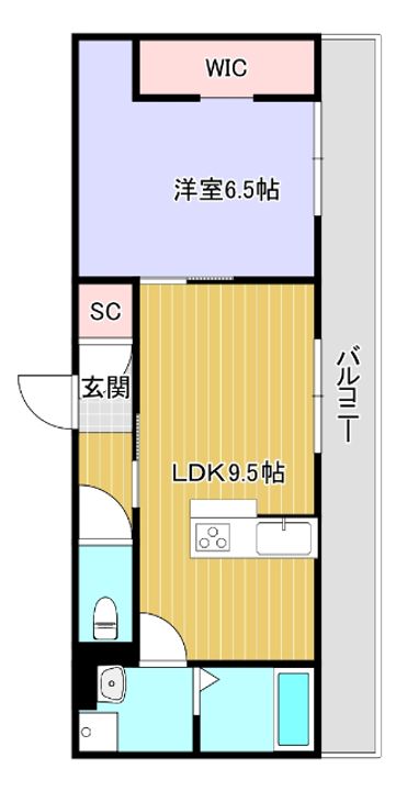 シャーロット石橋駅前の間取り