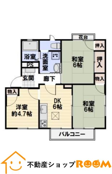 フレグランスけやきC201の間取り