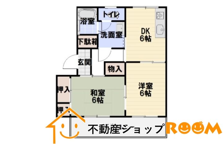 セピアコートⅡ101の間取り