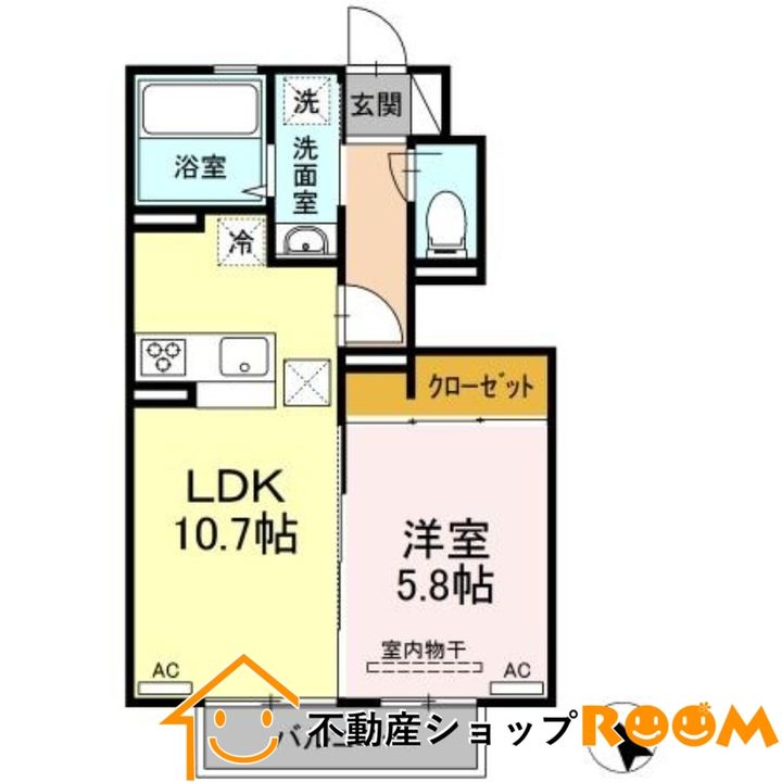 マハロの間取り