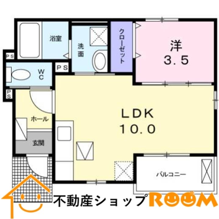 マイクレインⅢの間取り
