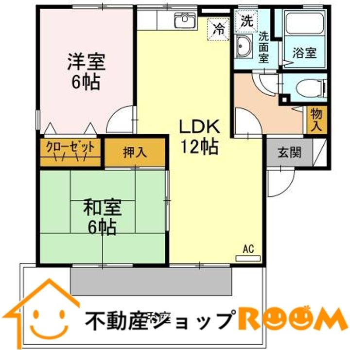 SUNロイヤルC棟の間取り