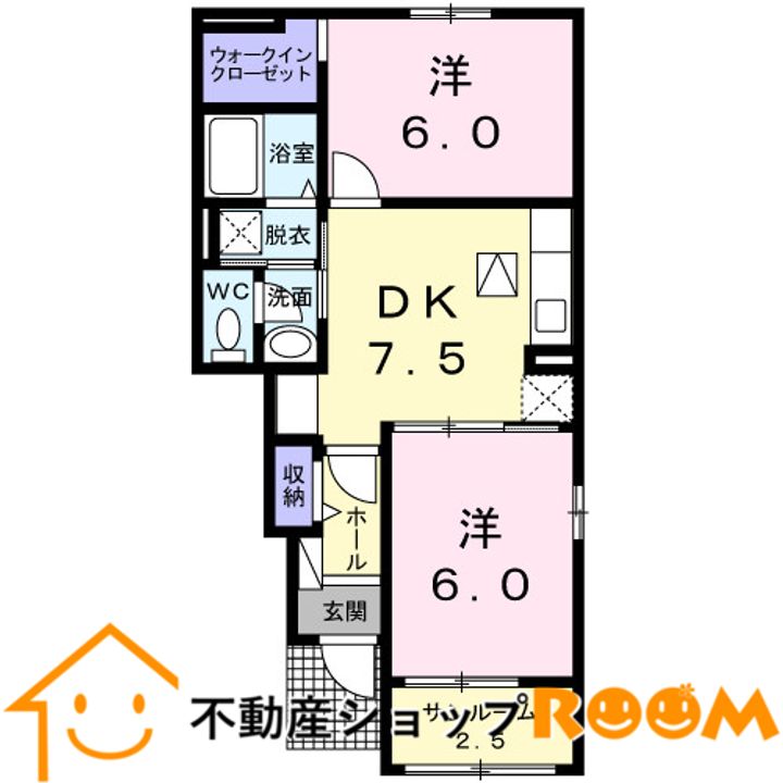 メゾン・ボヌールの間取り