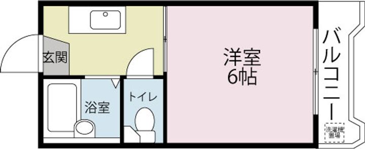 ユースハイツMD305の間取り