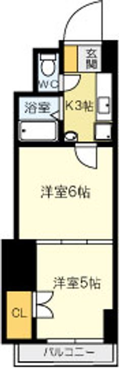 ロイヤルエレガンス706の間取り