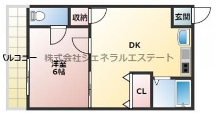 すみれマンション202の間取り