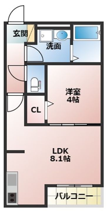 PRIMECUBEの間取り