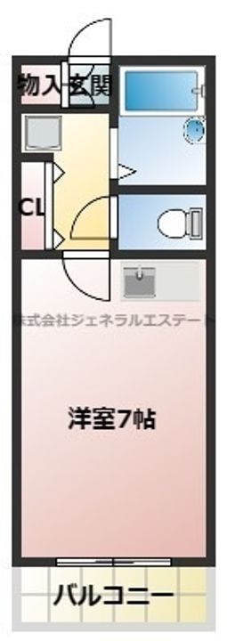 メルベーユの間取り
