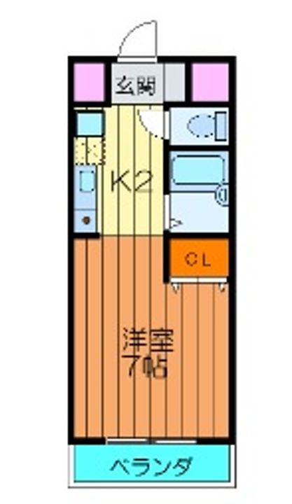 大阪府守口市梅園町(マンション)の賃貸物件501の間取り