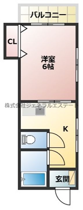 大和田ハイツの間取り